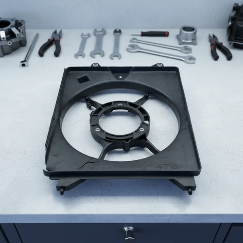 Defletor Ventoinha Radiador Honda H-rv 2015 2018 Com Detalhe - Imagem 2