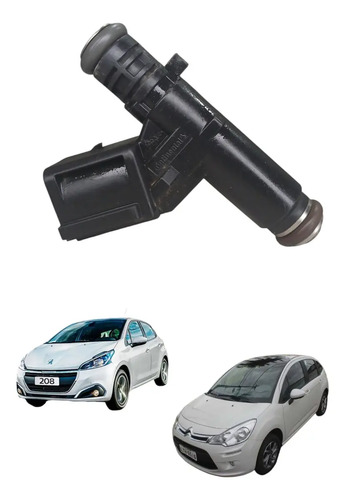 Bico Injetor Peugeot 208 Citroen C3 1.2 3cc 9803800280