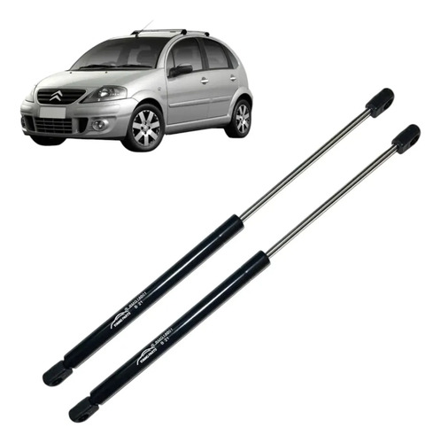 Par Amortecedor Tampa Traseira Porta Malas Citroen C3 2003