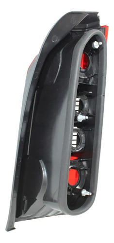 Lanterna Fiat Idea 2006 2007 2008 2009 2010 Traseira Par Vermelho - Imagem 4