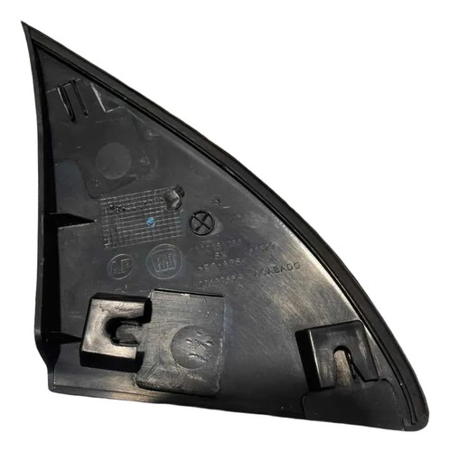Moldura Retrovisor Esquerdo Fiat Grand Siena 2013 2016 Preto - Imagem 3