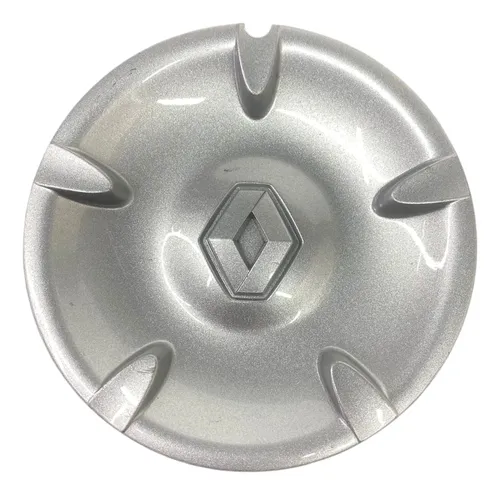 Calota Central Saros Renault Megane 1996 2003 Original Prateado
