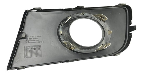 Moldura Farol Milha Direito Amarok 2011 2016 Original Preto Direito - Imagem 6