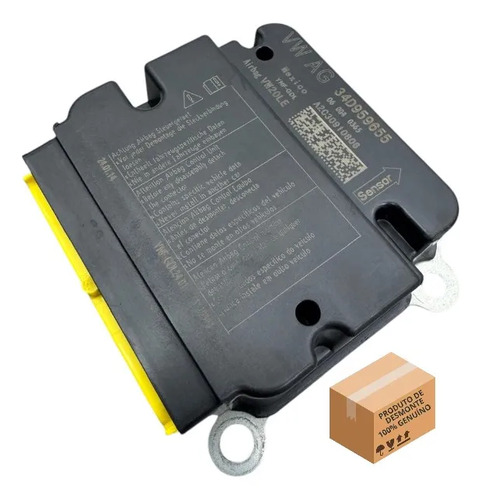 Módulo Colisão Air Bag Vw Voyage Gol Saveiro G6 34d959655 - Imagem 2