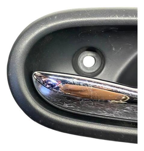 Maçaneta Interna Porta Direita Renault Sandero 806708506r Preto Dianteira/traseira - Imagem 2
