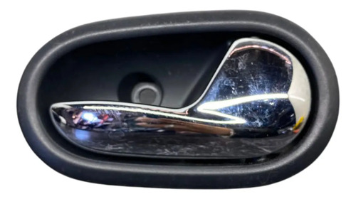 Maçaneta Interna Porta Direita Renault Sandero 806708506r Preto Dianteira/traseira - Imagem 6
