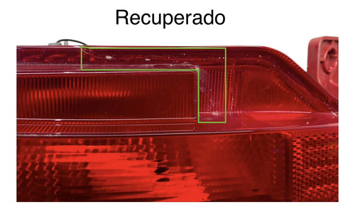 Refletor Parachoque Chery Tiggo 7 2022 2025 605000283aa Ld Vermelho - Imagem 2