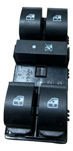 Botão / Comando Vidro Original Quadruplo Fiat Argo Fastback, Pulse 2020 A 2026 31255 - Imagem 1