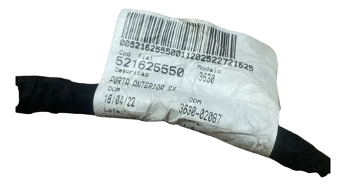 Chicote Porta Dianteira Esquerda Fiat Pulse, Fastback 5216255 - Imagem 3