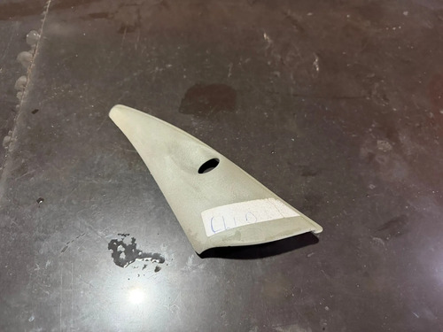 Moldura Retrovisor Lado Esquerdo Renault Clio 2004 Até 2016 Cinza