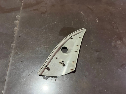 Moldura Retrovisor Lado Esquerdo Renault Clio 2004 Até 2016 Cinza - Imagem 4