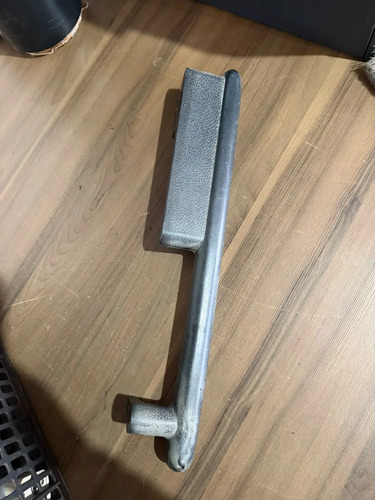 Puxador Porta Diantreira Direita Fiat Uno 1995 2013 1800870 Preto Dianteira