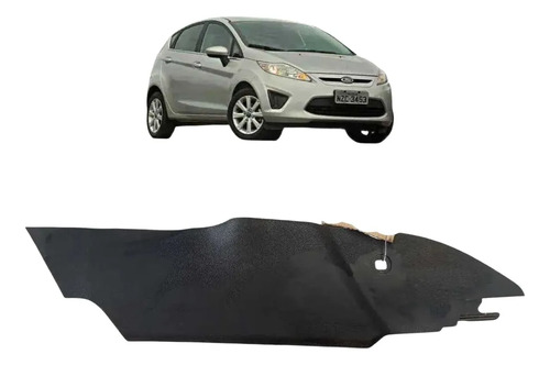 Acabamento Console Lateral Esquerdo New Fiesta 2013 2014  Pl