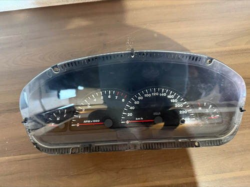 Painel De Instrumentos Fiat Marea Brava 1998 2001 6062480020 Preto