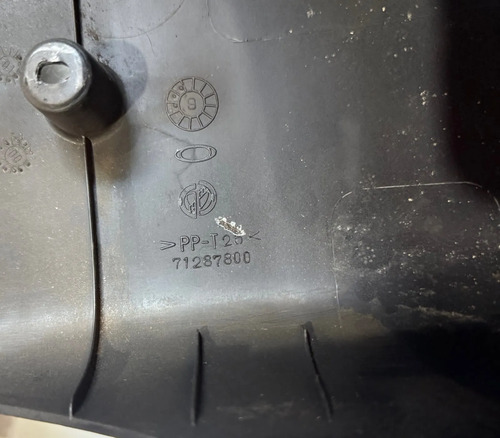 Acabamento Inferior Coluna Direção Fiat Marea 1998 2001 Preto - Imagem 4