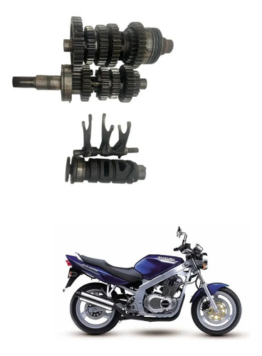 Câmbio Completo Suzuki Gs 500 Original Usado