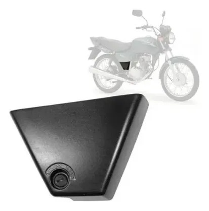 Tampa Lateral Ferramenta  Cg 125 Titan Fan 2000/2008 Preto