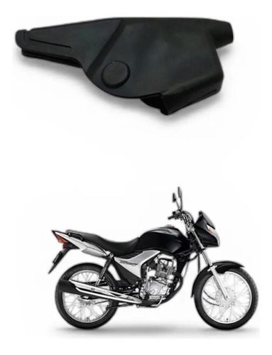 Capa Manete Esquerdo Titan 150 Mix 2009 A 2014 Original Preto