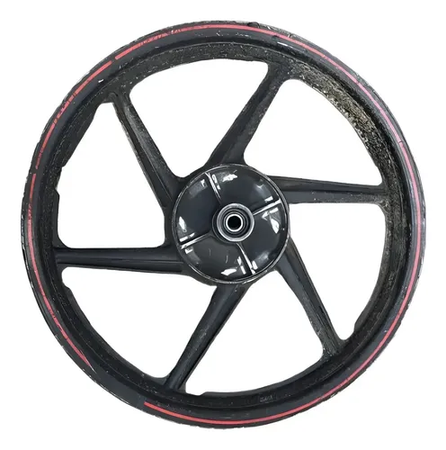 Roda Traseira Dafra Apache 150 2011 Original Usado Preto - Imagem 3
