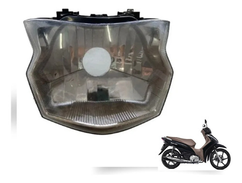 Bloco Óptico Do Farol Honda Biz 110/125 2018- 2020 Usado