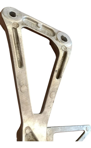 Suporte Pedaleira L/d Cb 500x Original Usado Prateado Prateado - Imagem 4