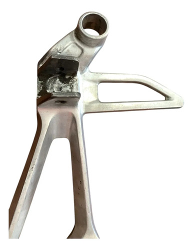 Suporte Pedaleira L/d Cb 500x Original Usado Prateado Prateado - Imagem 6