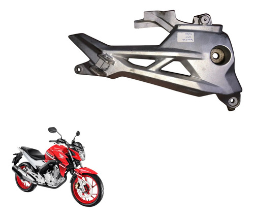 Bacalhau Honda Cbx 250 Twister Original Usado 16/22 Prata - Imagem 5