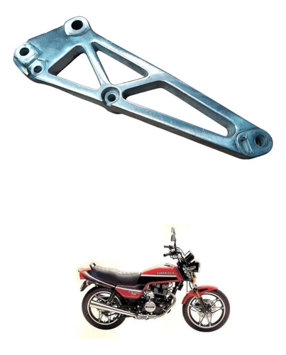 Suporte De Pedaleira Cb450 Lado Esquerdo Original Usado