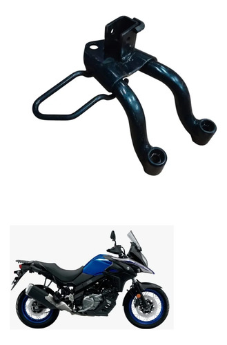 Suporte Pedaleira Suzuki V-strom Traseira Esquerda Original Preto