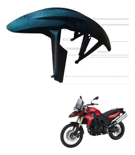 Paralama Dianteiro Bmw F800 Original Usado Dianteiro