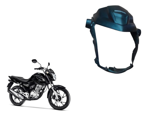 Carenagem Frontal Fan 160 2024 Original Usado Preto
