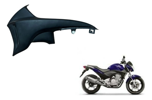Carenagem L/e Honda Cb 300r 2009/2012 Original Usado Preto