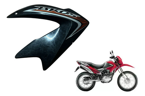 Carenagem L/d Nxr Bros 125 09/14 Original Usado Preto