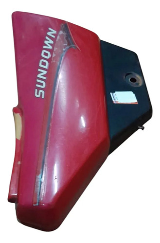 Carenagem Lateral Sundown Super 100 Orignal Usado Vermelho - Imagem 2