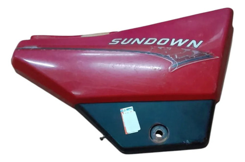 Carenagem Lateral Sundown Super 100 Orignal Usado Vermelho - Imagem 3