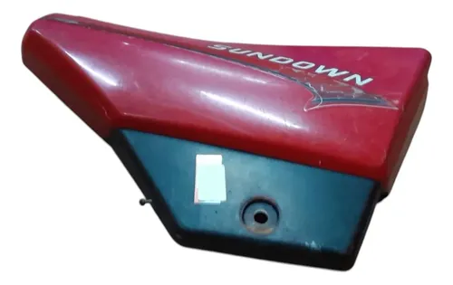 Carenagem Lateral Sundown Super 100 Orignal Usado Vermelho - Imagem 4