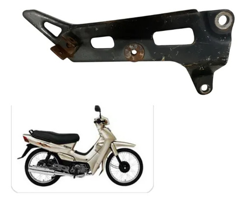 Bacalhau Direito Yamaha Crypton Usado Cinza-escuro Cinza-escuro