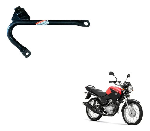 Suporte De Pedaleira Ybr Factor Esquerdo Original Usado Preto