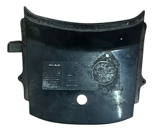 Tampa Central Preta Suzuki Burgman 125 08/10 Original Usada - Imagem 2