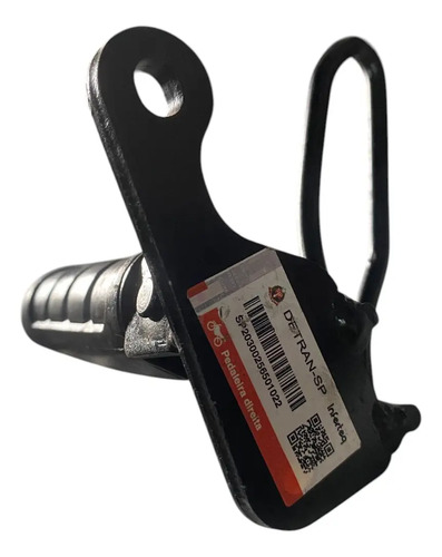 Bacalhau Pedaleira Direita Yamaha Neo 115 2005 2007 Original Preto - Imagem 4