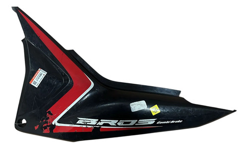 Carenagem L/e Bros 160 20/21 Honda Original Avaria Preto - Imagem 8