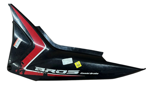 Carenagem L/e Bros 160 20/21 Honda Original Avaria Preto - Imagem 9