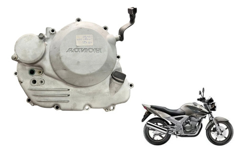 Tampa Embreagem Honda Cbx 250 Twister 01/08 Original Usado Prateado