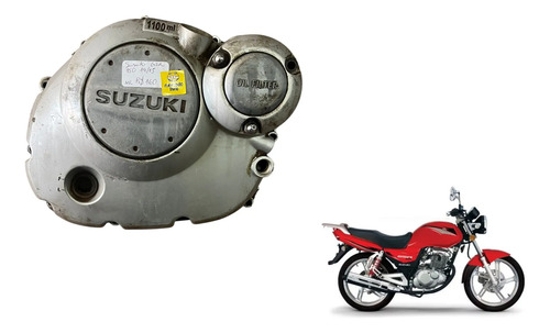Tampa Embreagem Suzuki Gsr 150 14/15 Original Usado Prateado Prateado