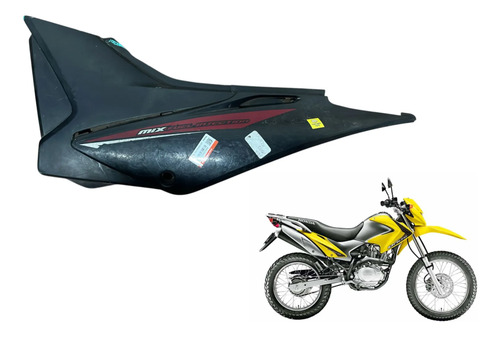 Carenagem L/e Honda Bros 150 09/12 Original Usado Avaria