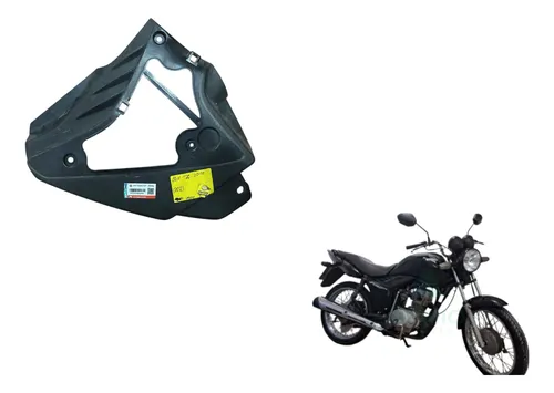 Carenagem L/d Honda Cg 125 Fan 2010 Original Usado Preto