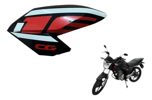 Carenagem L/e Honda Cg 160 Fan 16/20 Original Usado Preto