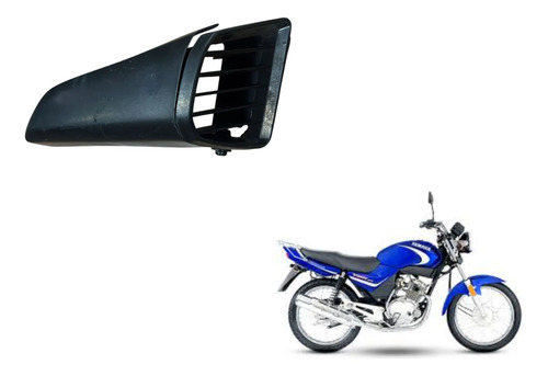 Carenagem L/d Ybr 125 99/04 Paralelo Usado Avaria Preto