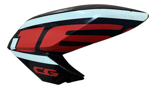 Carenagem L/e Honda Cg 160 Fan 16/20 Original Usado Preto - Imagem 3