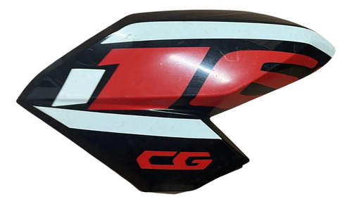 Carenagem L/e Honda Cg 160 Fan 16/20 Original Usado Preto - Imagem 4